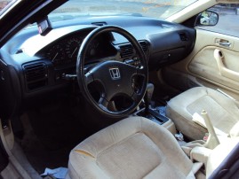 1991 HONDA  ACCORD EX SDN, 2.2L AUTO, COLOR BLACK, STL A15183
